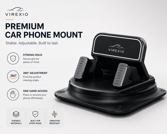 VIREXIO™ GripDrive Dashboard Phone Holder